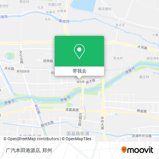 广汽本田港源店地图