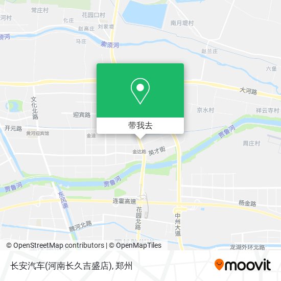 长安汽车(河南长久吉盛店)地图