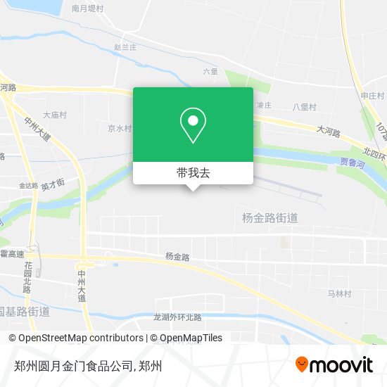 郑州圆月金门食品公司地图