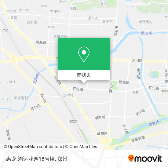 惠龙·鸿运花园18号楼地图