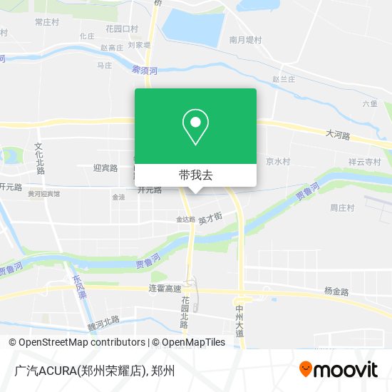 广汽ACURA(郑州荣耀店)地图