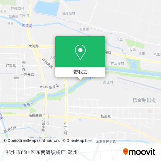 郑州市邙山区东南编织袋厂地图