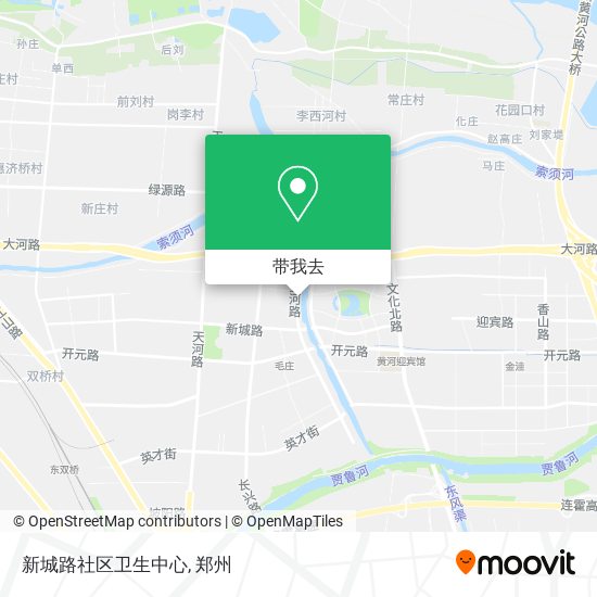 新城路社区卫生中心地图