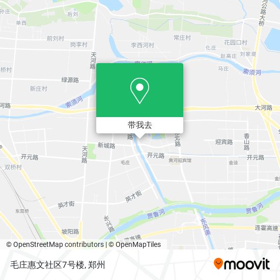 毛庄惠文社区7号楼地图
