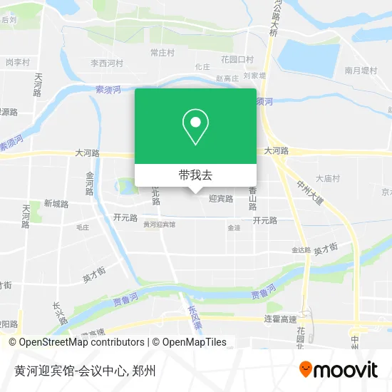 黄河迎宾馆-会议中心地图
