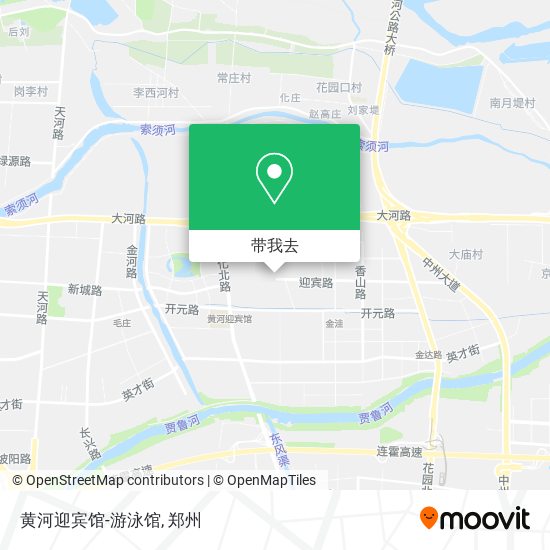 黄河迎宾馆-游泳馆地图