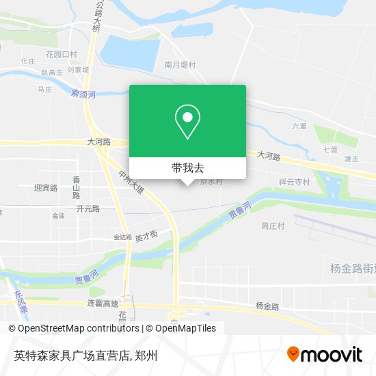 英特森家具广场直营店地图