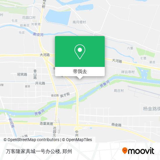 万客隆家具城一号办公楼地图