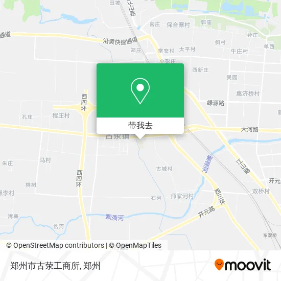 郑州市古荥工商所地图