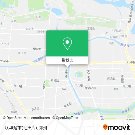 联华超市(毛庄店)地图