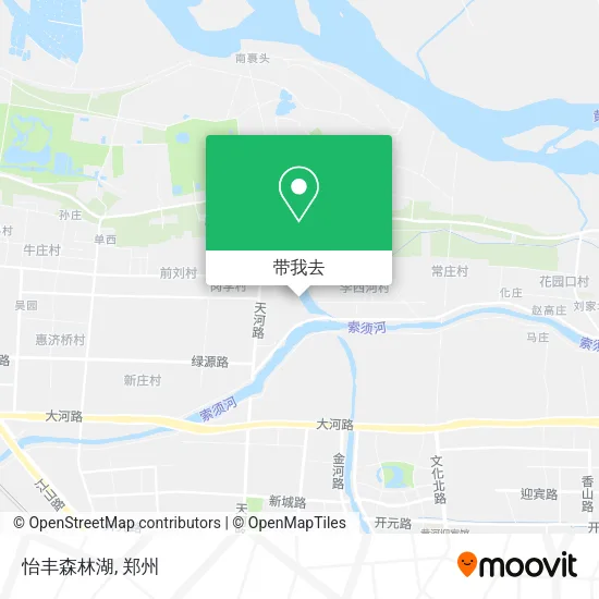 怡丰森林湖地图