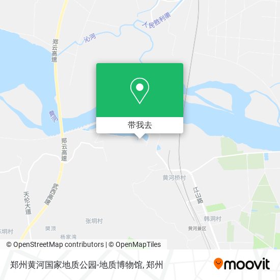 郑州黄河国家地质公园-地质博物馆地图