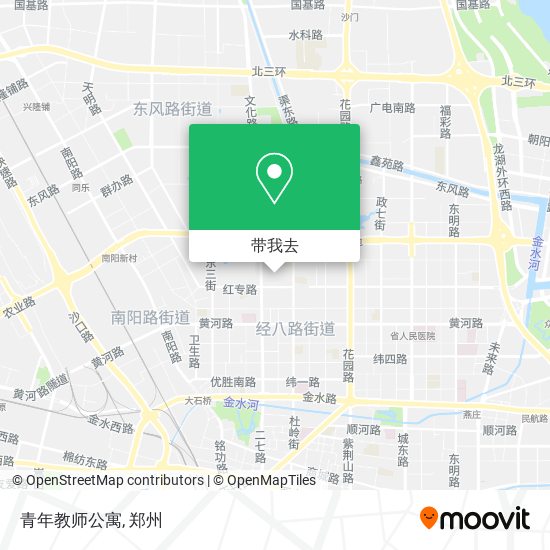 青年教师公寓地图
