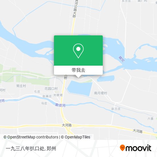 一九三八年扒口处地图