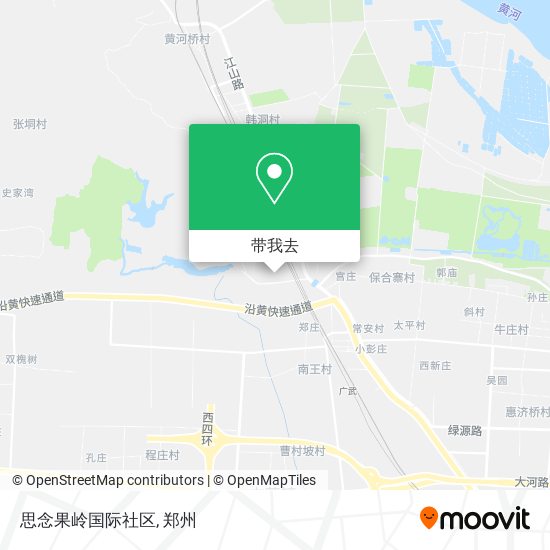 思念果岭国际社区地图