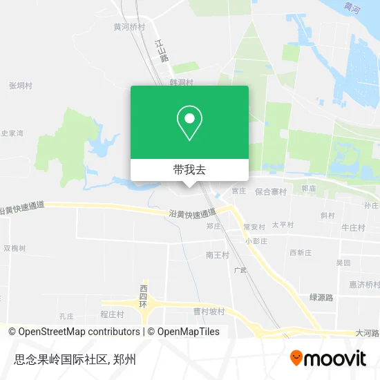 思念果岭国际社区地图