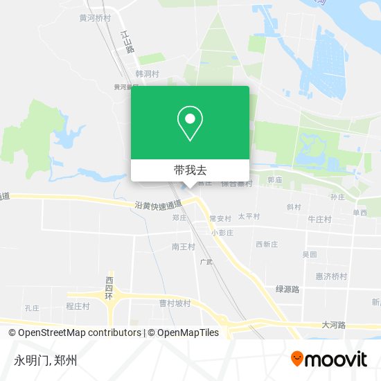 永明门地图
