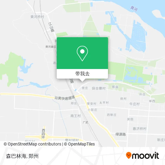 森巴林海地图
