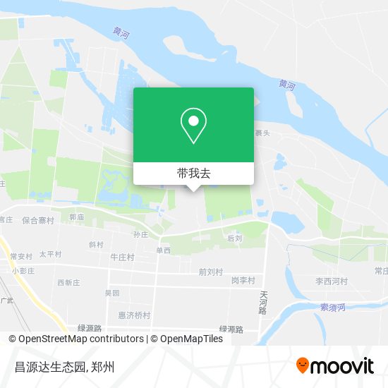 昌源达生态园地图