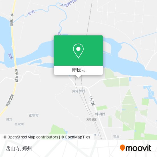 岳山寺地图