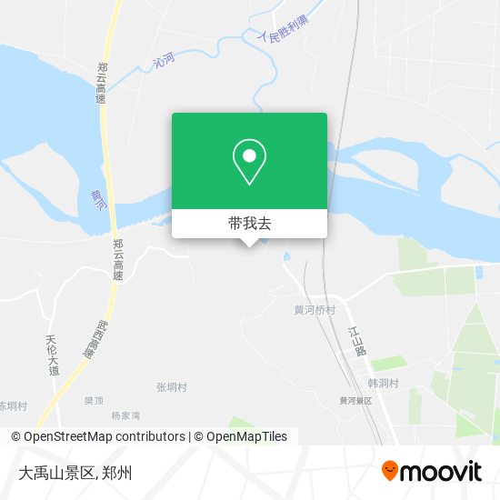 大禹山景区地图