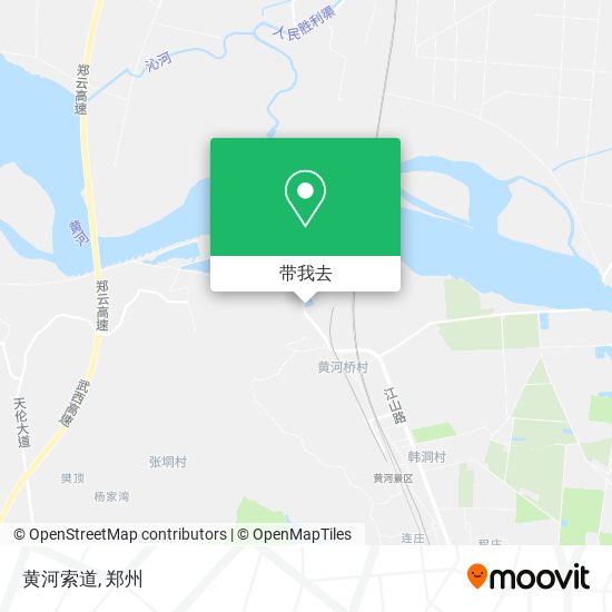 黄河索道地图