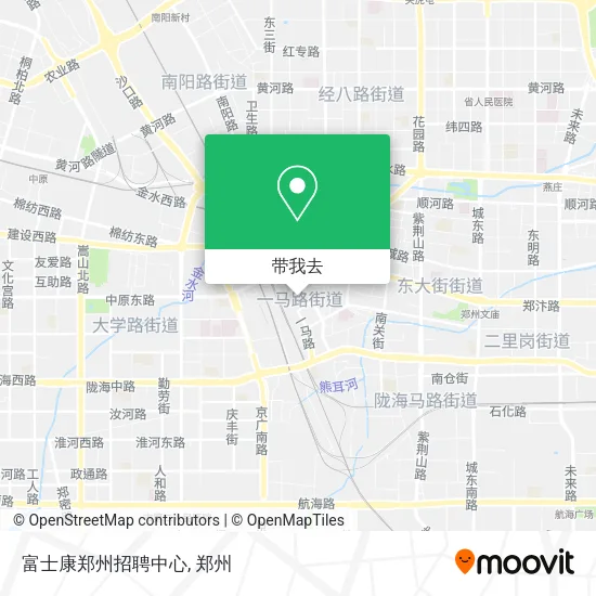 富士康郑州招聘中心地图
