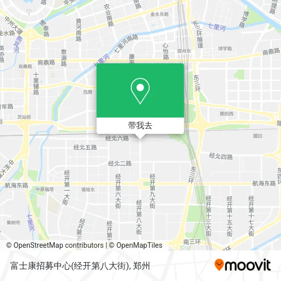 富士康招募中心(经开第八大街)地图
