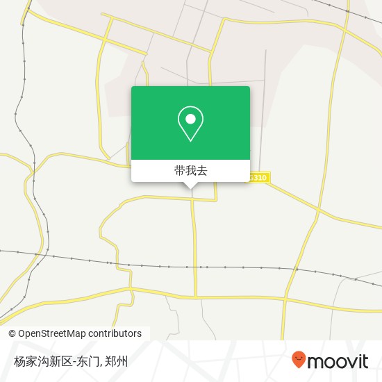 杨家沟新区-东门地图