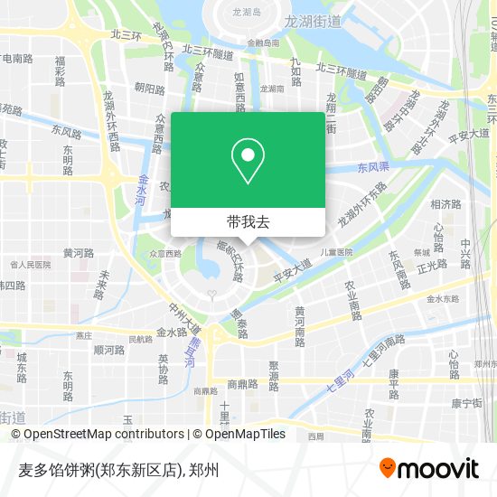 麦多馅饼粥(郑东新区店)地图