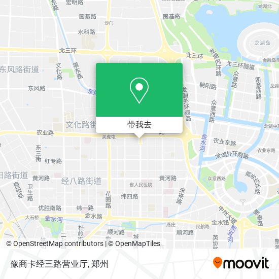 豫商卡经三路营业厅地图