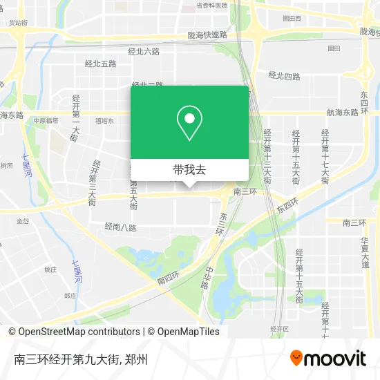 南三环经开第九大街地图