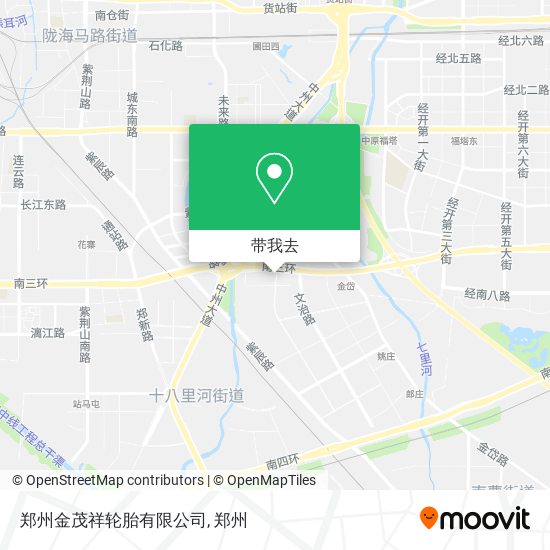 郑州金茂祥轮胎有限公司地图