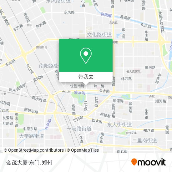金茂大厦-东门地图