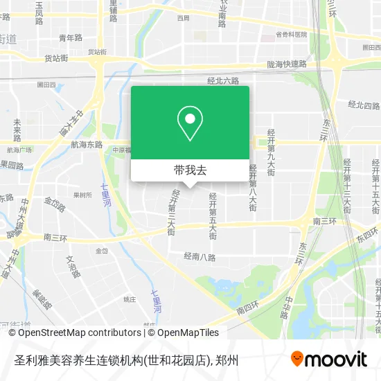 圣利雅美容养生连锁机构(世和花园店)地图