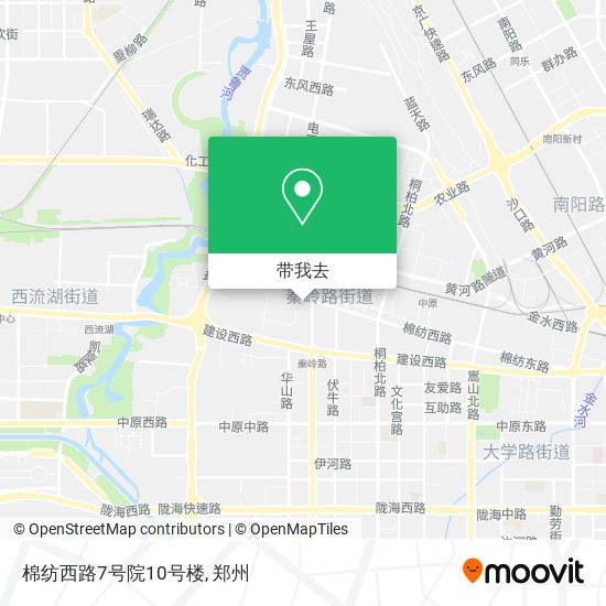 棉纺西路7号院10号楼地图