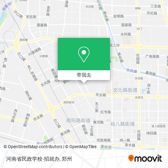 河南省民政学校-招就办地图