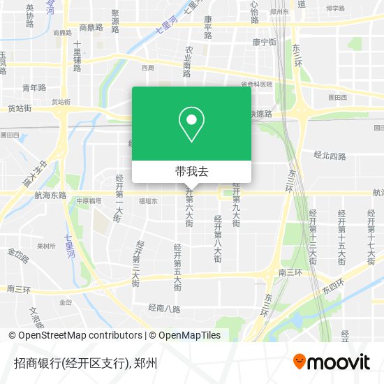 招商银行(经开区支行)地图
