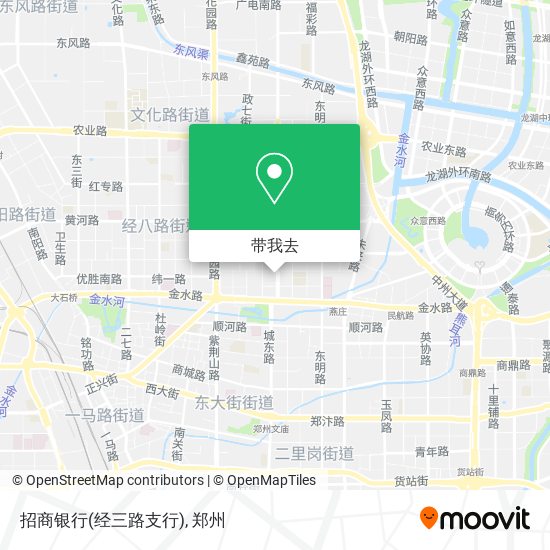 招商银行(经三路支行)地图