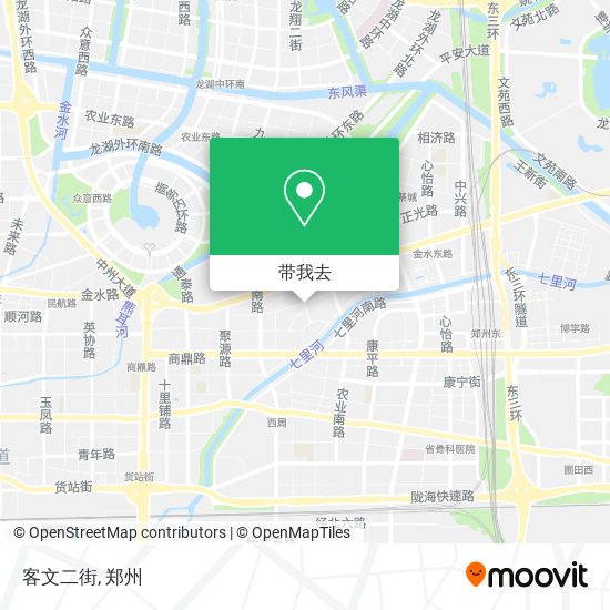 客文二街地图