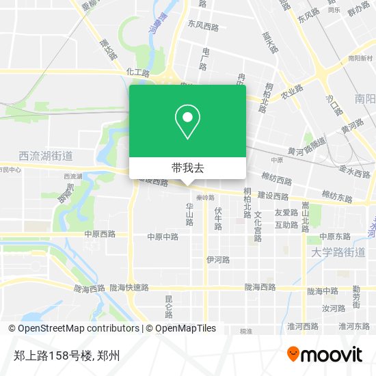 郑上路158号楼地图