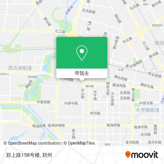 郑上路158号楼地图