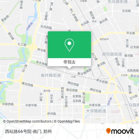 西站路66号院-南门地图