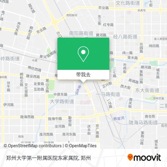 郑州大学第一附属医院东家属院地图