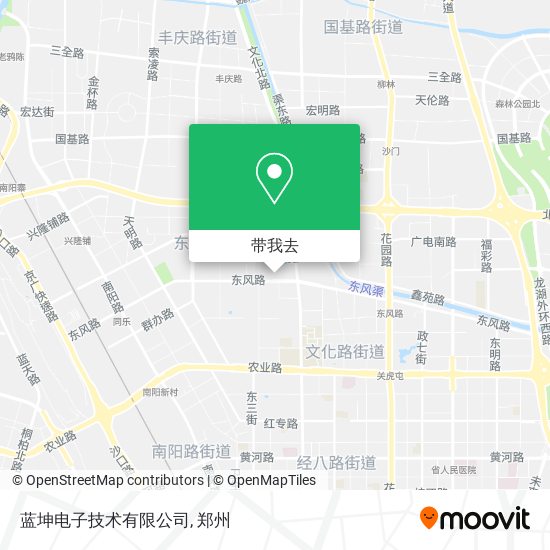 蓝坤电子技术有限公司地图