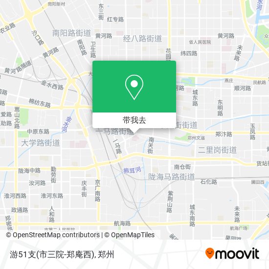 游51支(市三院-郑庵西)地图