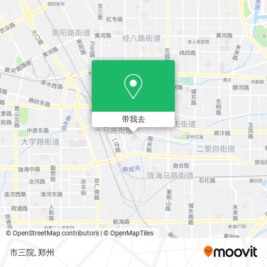 市三院地图