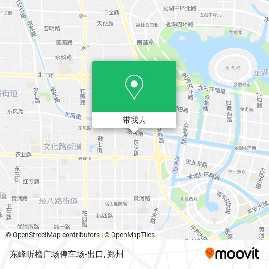 东峰听橹广场停车场-出口地图