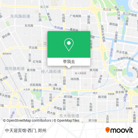 中天迎宾馆-西门地图