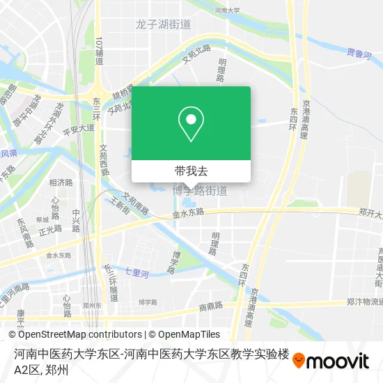 河南中医药大学东区-河南中医药大学东区教学实验楼A2区地图